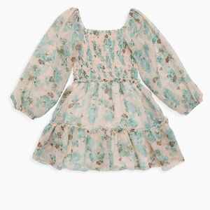 Flowers by Zoe Girl's Floral Tiered Dress